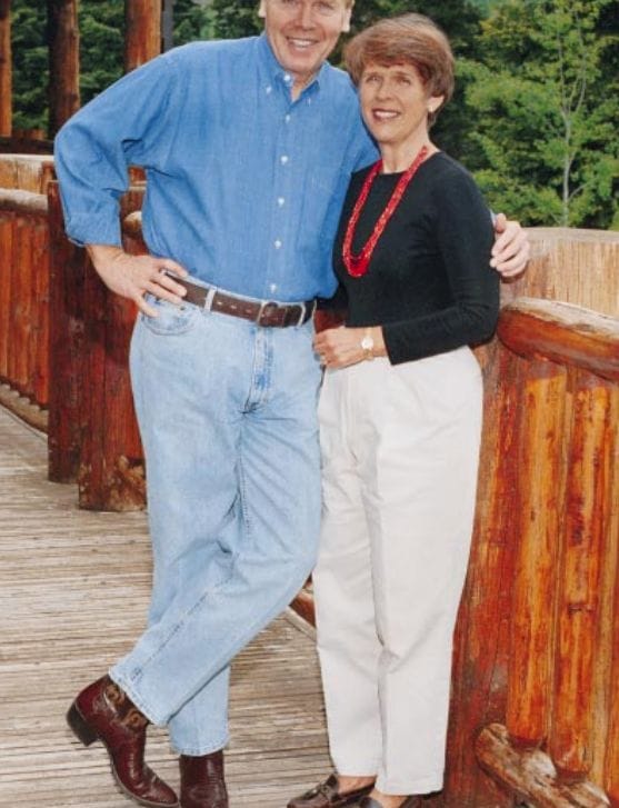 Jon Huntsman W'59, and Karen Huntsman