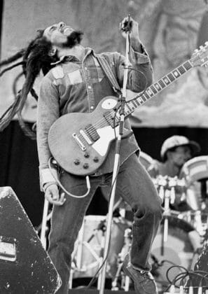 “One good thing about music—when it hits you, you feel no pain,” Bob Marley sang. Photo credit: Eddie Mallin, Wikimedia Commons