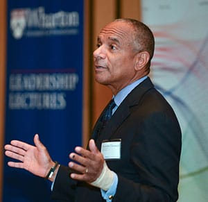 Ken Chenault, CEO of American Express, stars in a Wharton Leadership Lecture. 