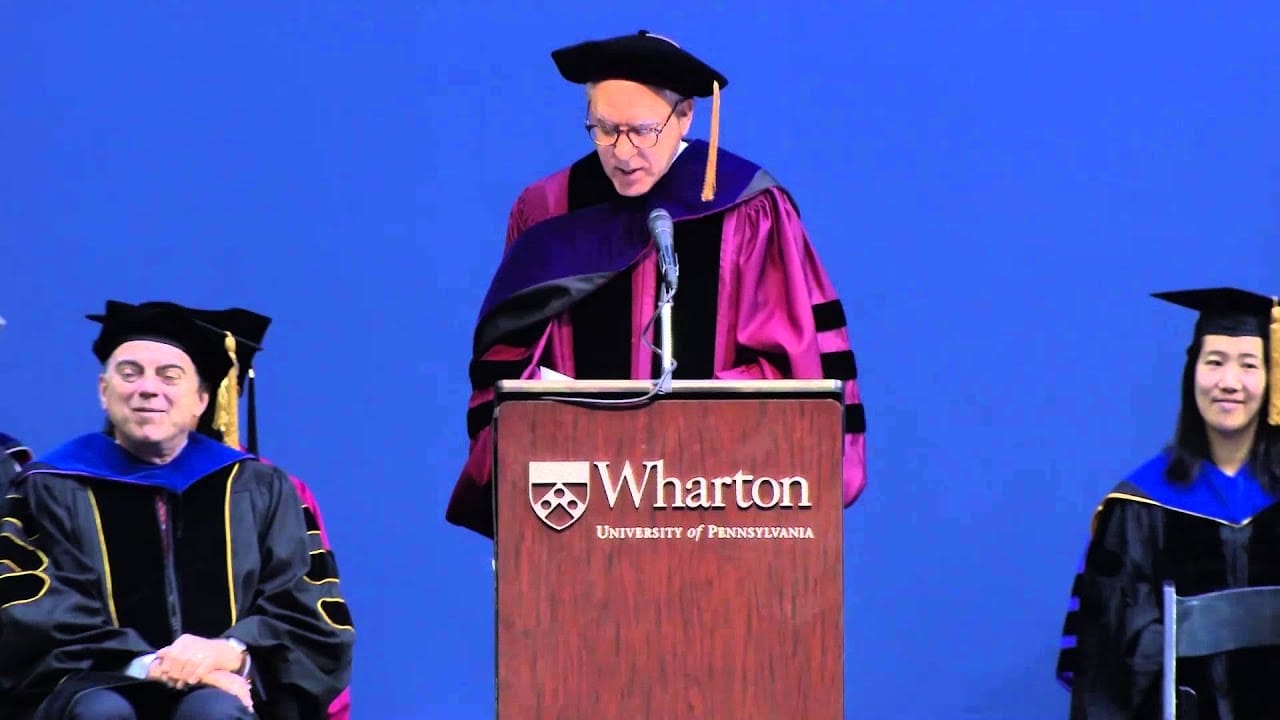David Rubenstein at 2014 MBA Commencement 1