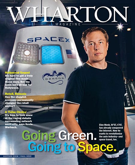 Wharton alum Elon Musk