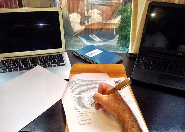 Signing a book deal --- exciting!