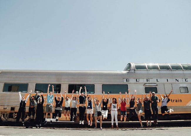 Leaders of social innovation celebrated during their successful Millennial Trains Project