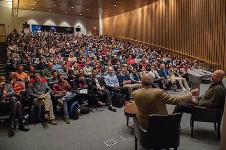 Authors@Wharton tends to be a "hot ticket" (and a free ticket) on campus.