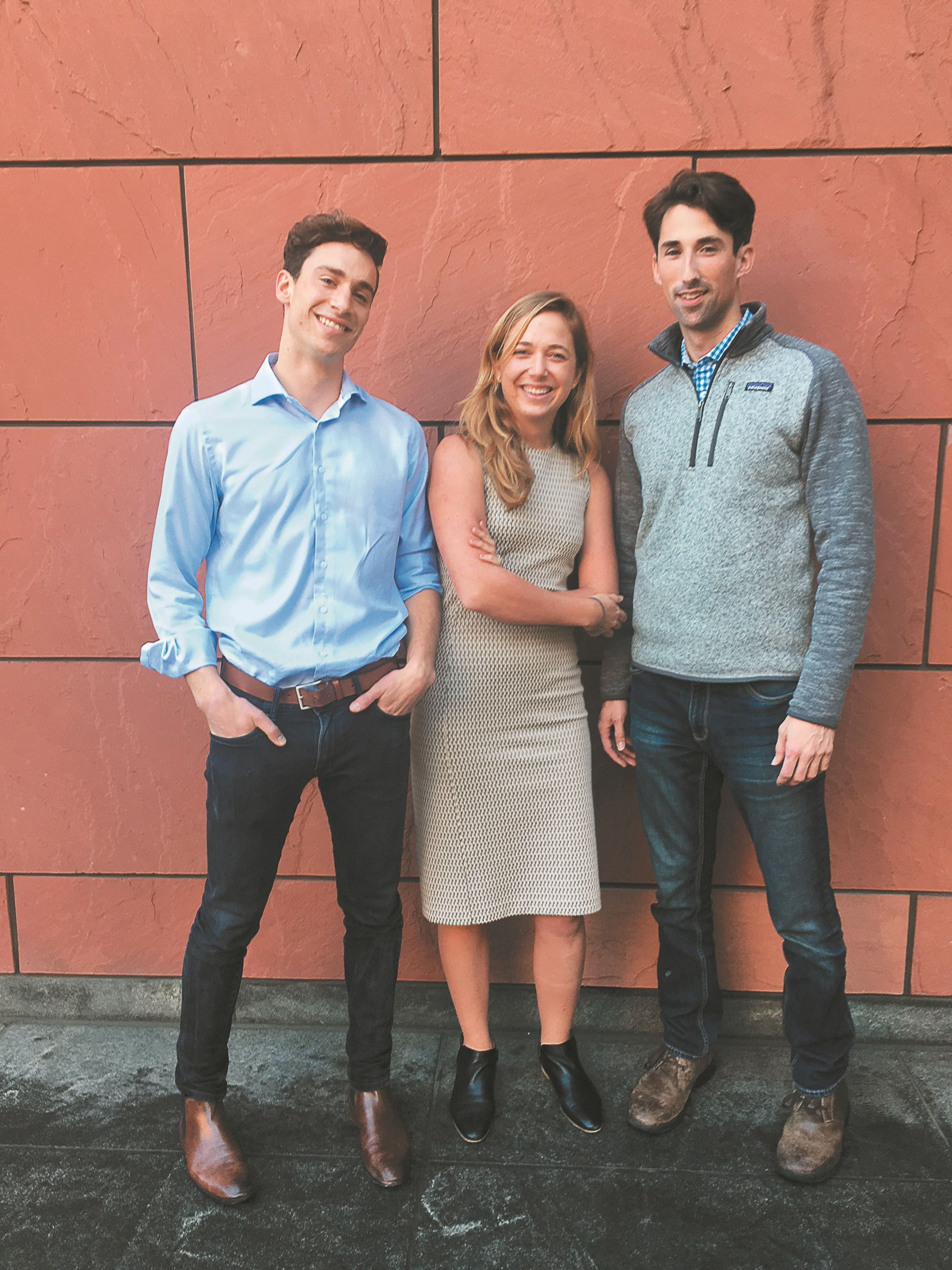 Davis Filippell, Amelia Bell, and Matt Alexander