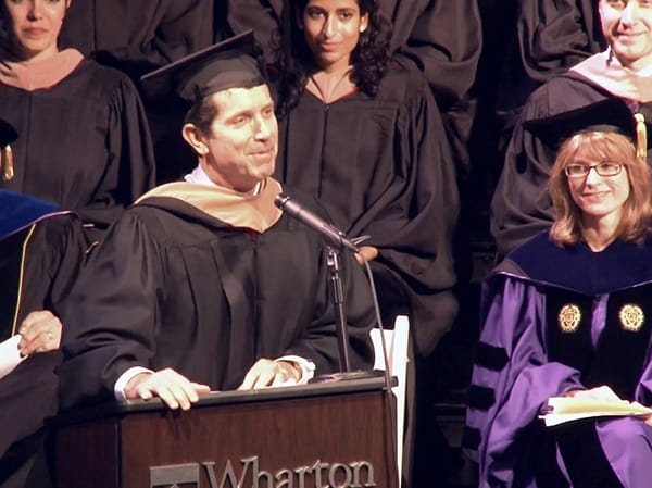 Alex Gorsky at the 2013 Wharton Commencement