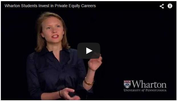 Wharton Students Invest in Private Equity Careers