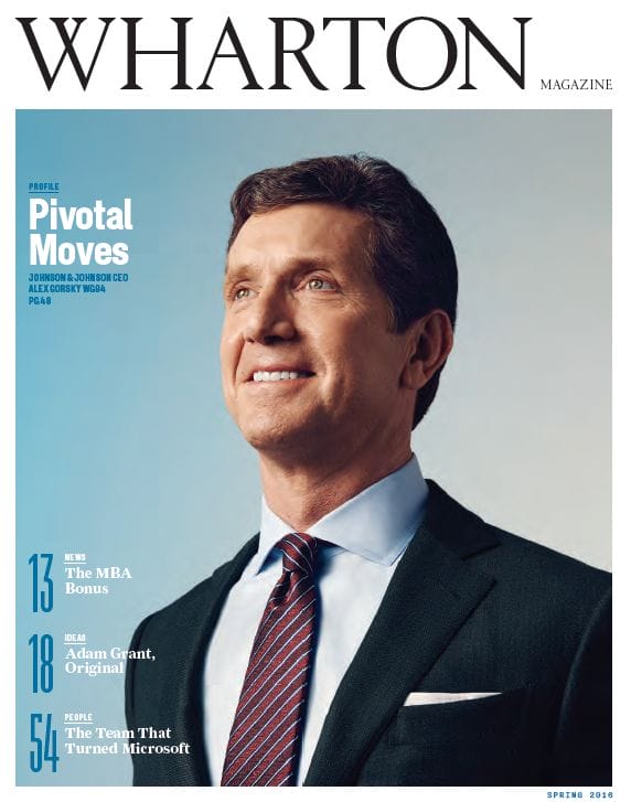 Partnering with Pentagram for Wharton Magazine Redesign 2