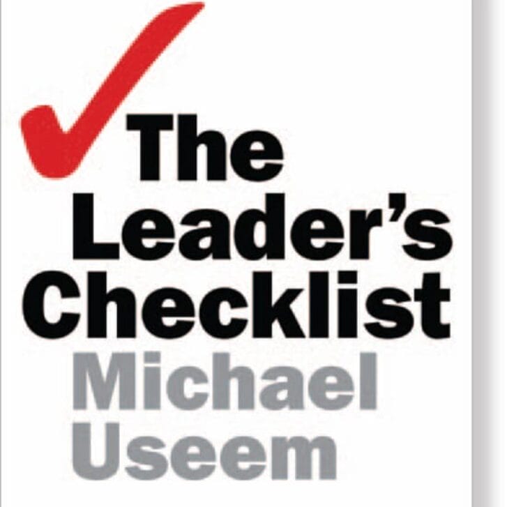 'The Leader's Checklist'