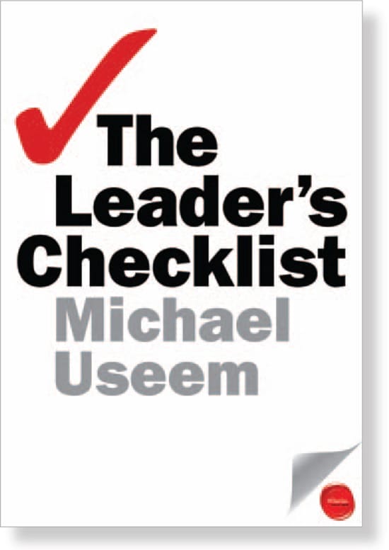 'The Leader's Checklist'