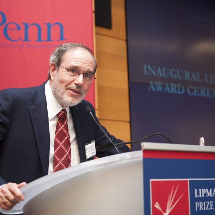 Launching Year Two of the Lipman Prize