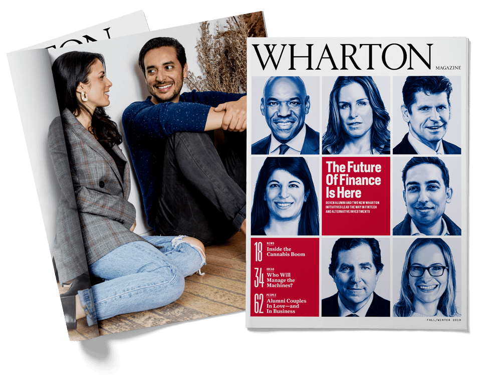 Wharton Magazine Fall/Winter 2019