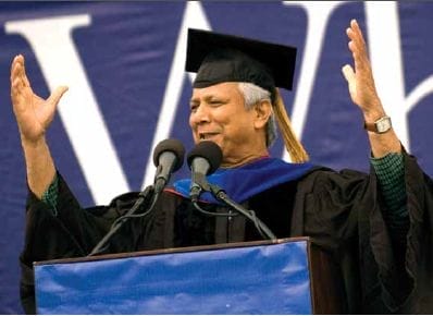 Yunus to Grads: ‘There is So Much to be Done’