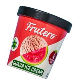 Frutero ice cream carton