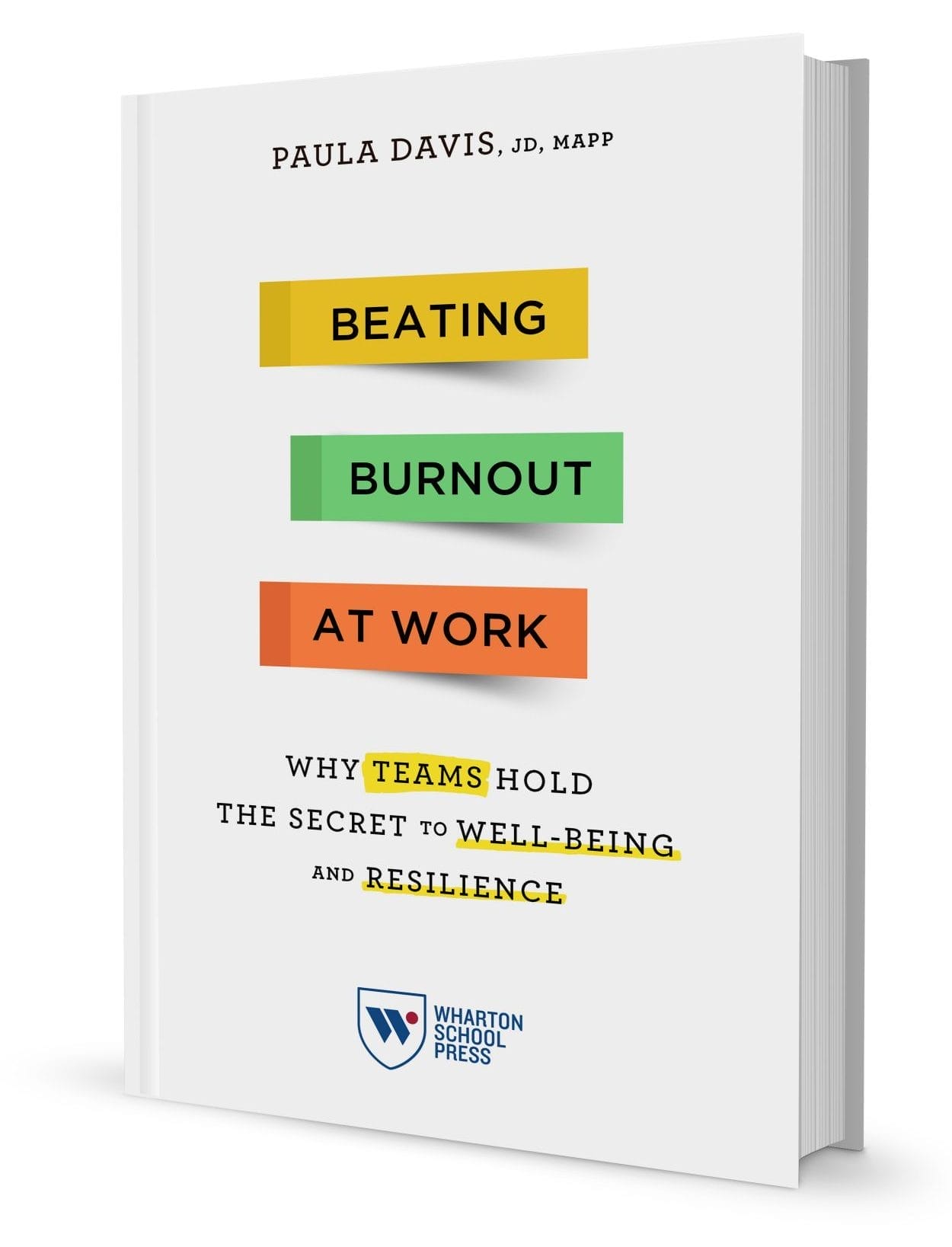 The Book Beating Burnout at Work