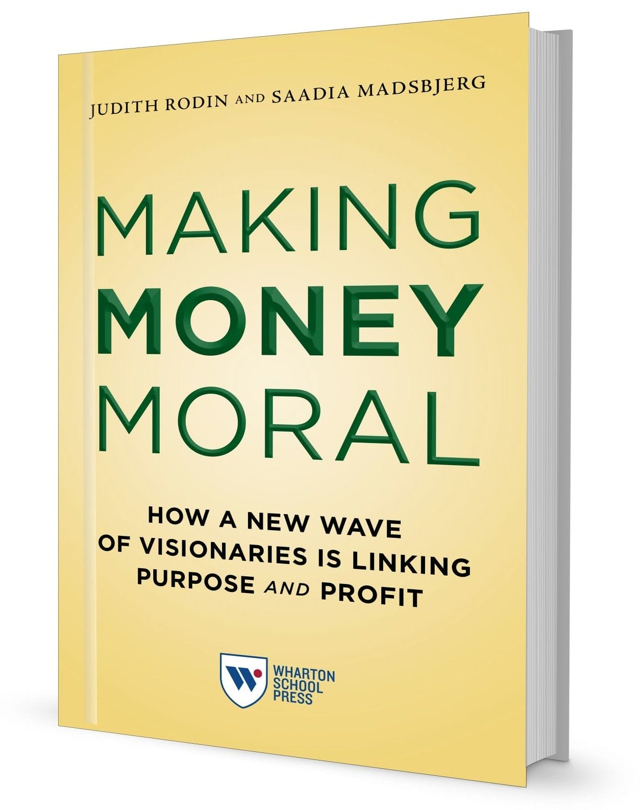 The book Making Money Moral