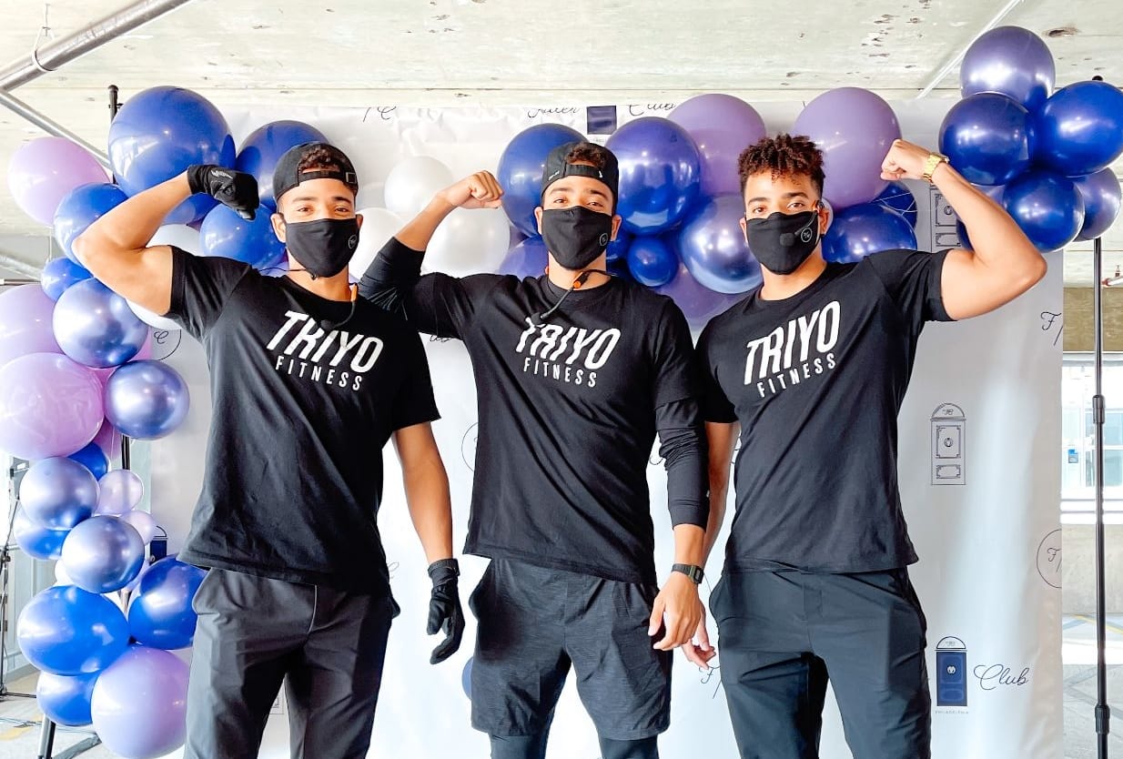 Triyo Fitness founders.