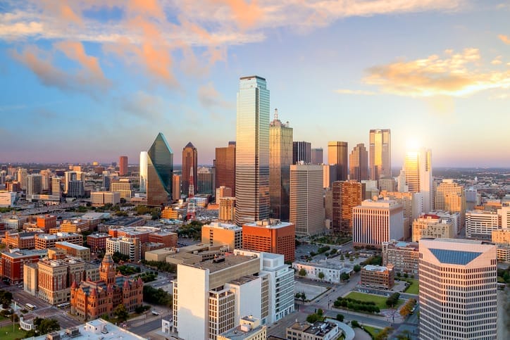 Dallas skyline