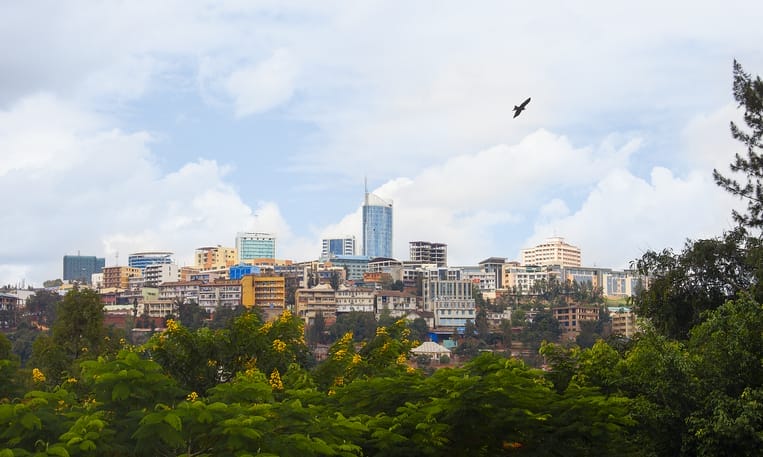 Kigali skyline