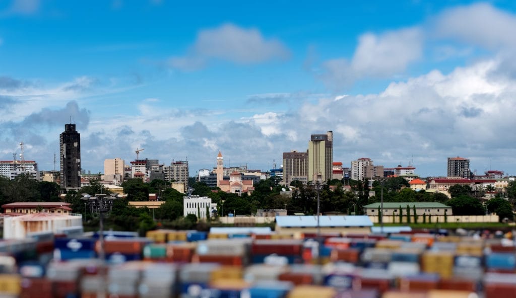 View of Conakry, Guinea