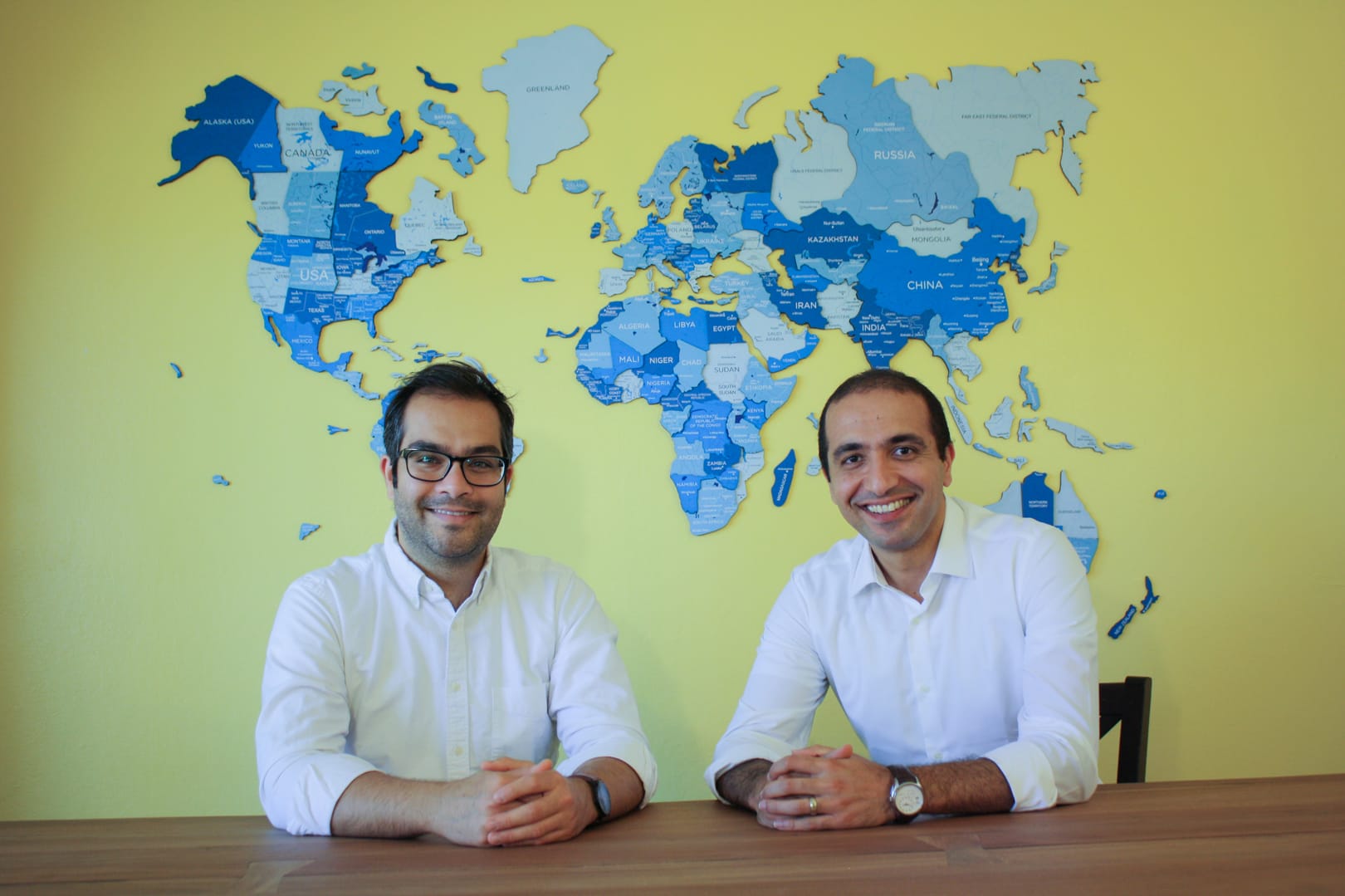 Zebel co-founders Ramtin Kermani and Hamid Hajian.