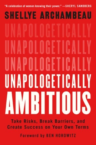 Book titled Unapologetically Ambitious