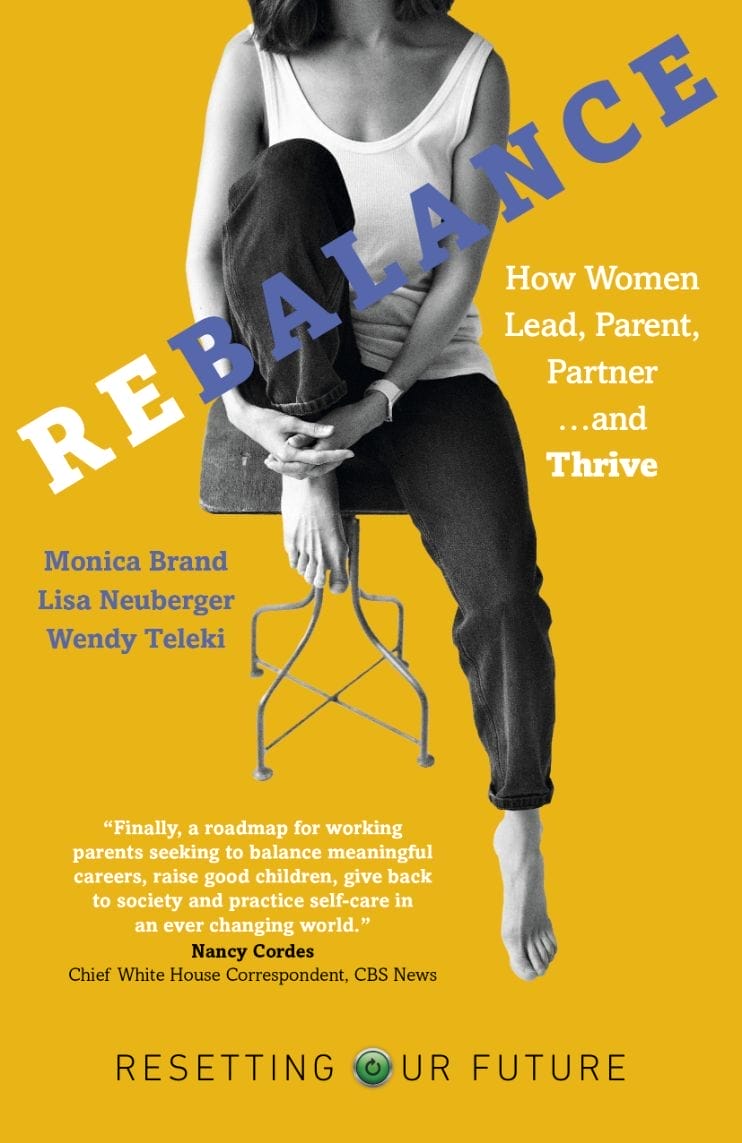Book cover for "Rebalance: How Women Lead, Parent, Partner, and Thrive"