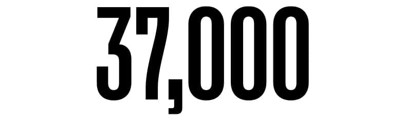 The number thirty-seven thousand