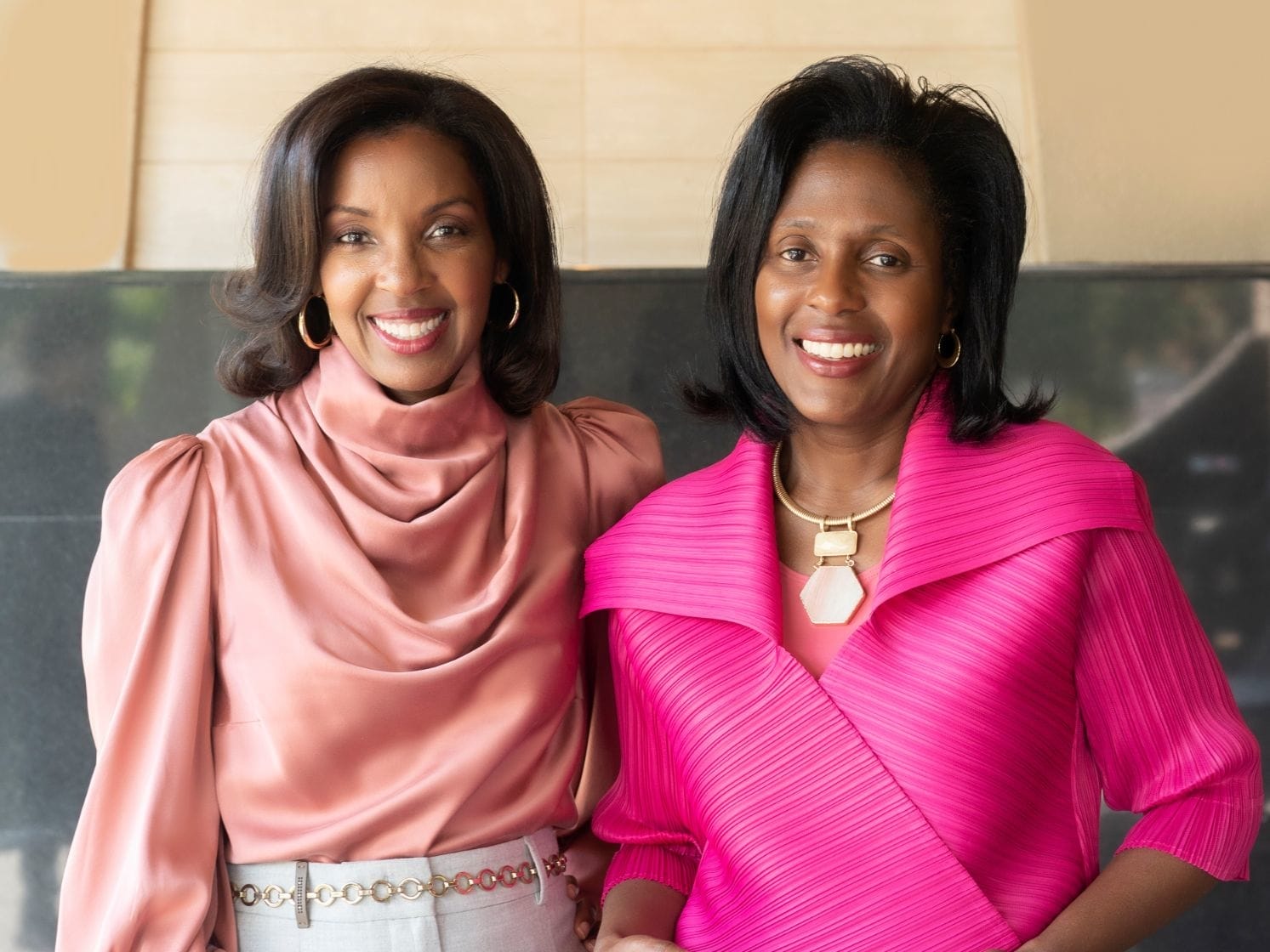 Erika James and Lynn Perry Wooten.