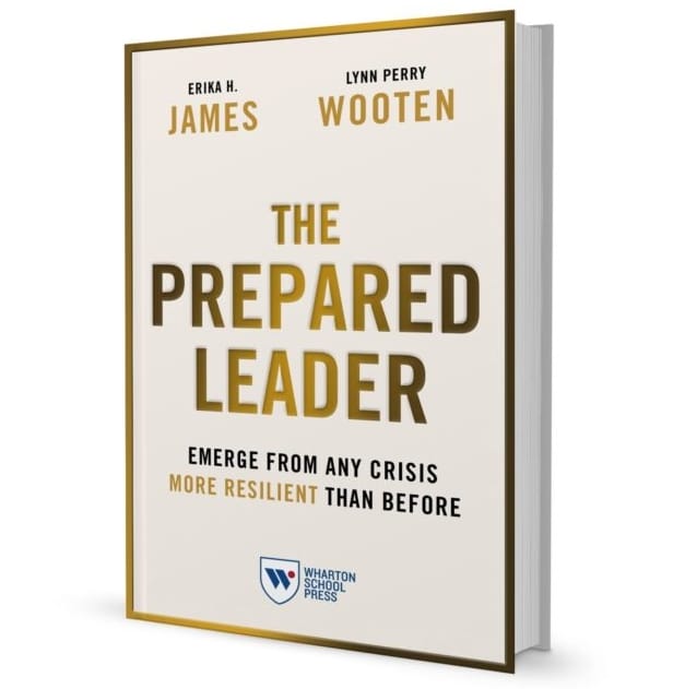 Cover for the book "The Prepared Leader."