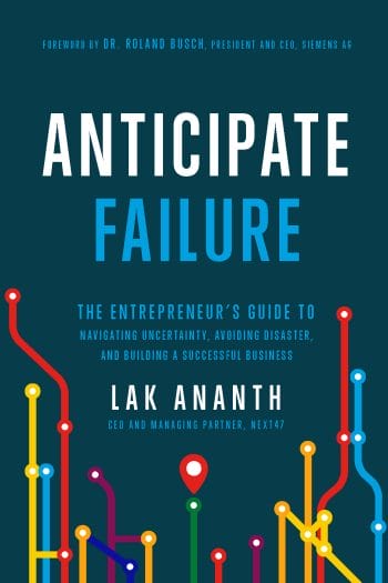 Book cover for "Anticipate Failure"