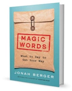 Cover for the book "Magic Words".