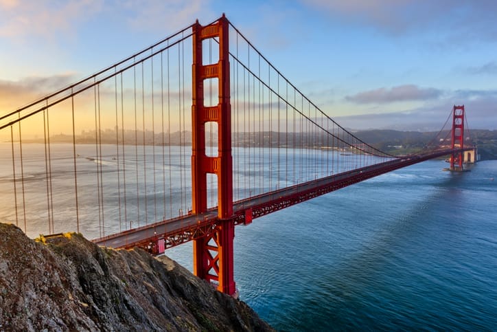 Photo of the Golden Gate bridge