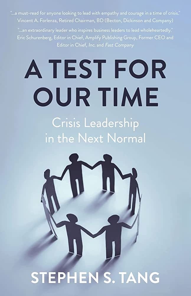 Cover for book titled A Test for Our Time.
