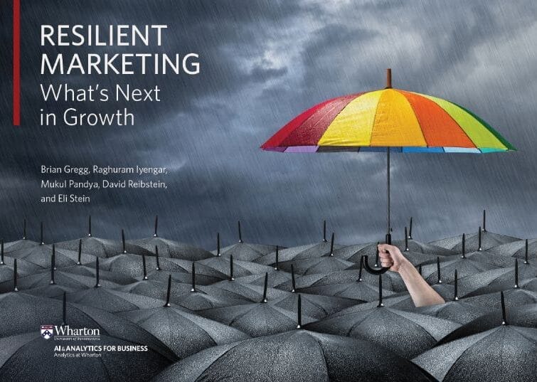 Cover for e-book titled Resilient Marketing: What's Next in Growth.