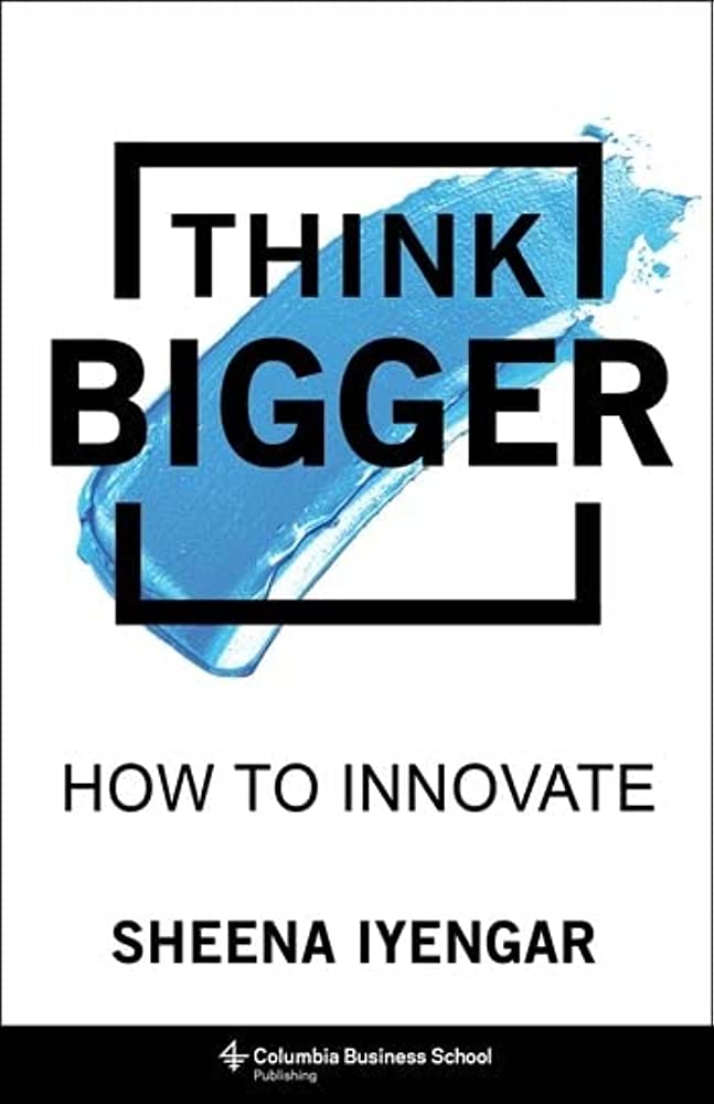Cover for book titled Think Bigger.
