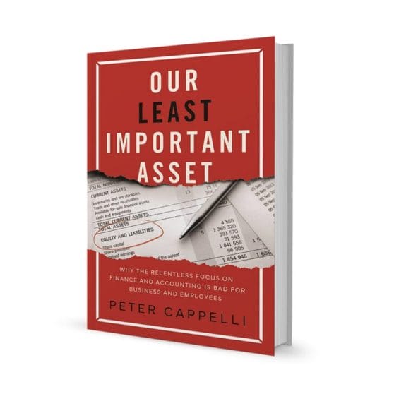 Book cover for "Our Least Important Asset".