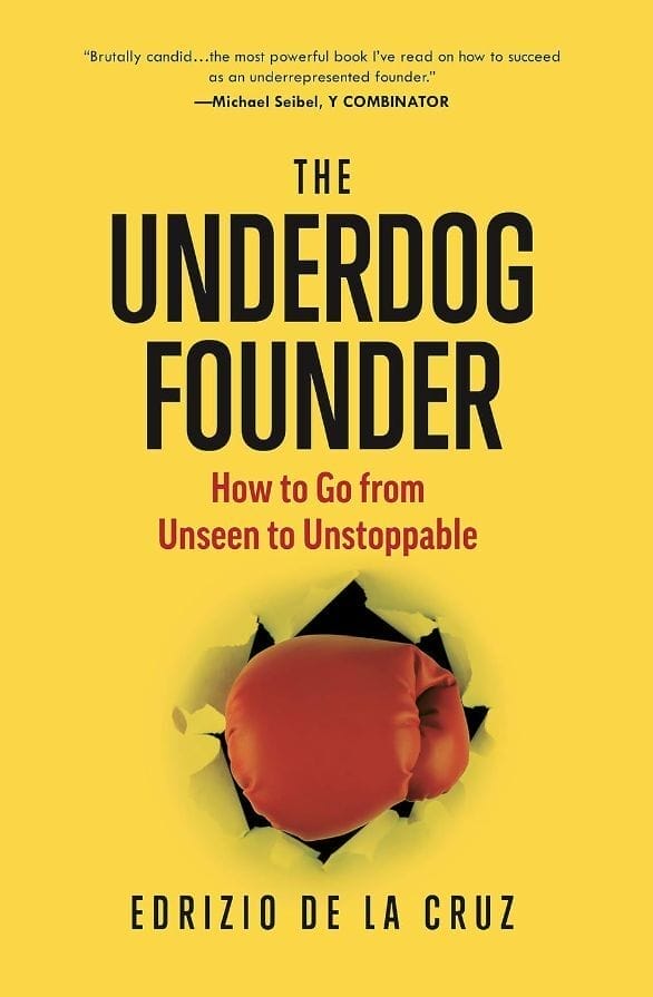"The Underdog Founder" book cover"