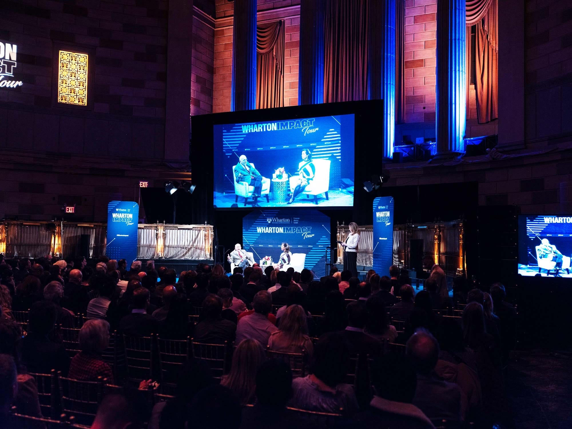 A Wharton Legend Wows the Crowd at Impact Tour NYC