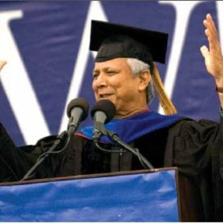Yunus to Grads: ‘There is So Much to be Done’