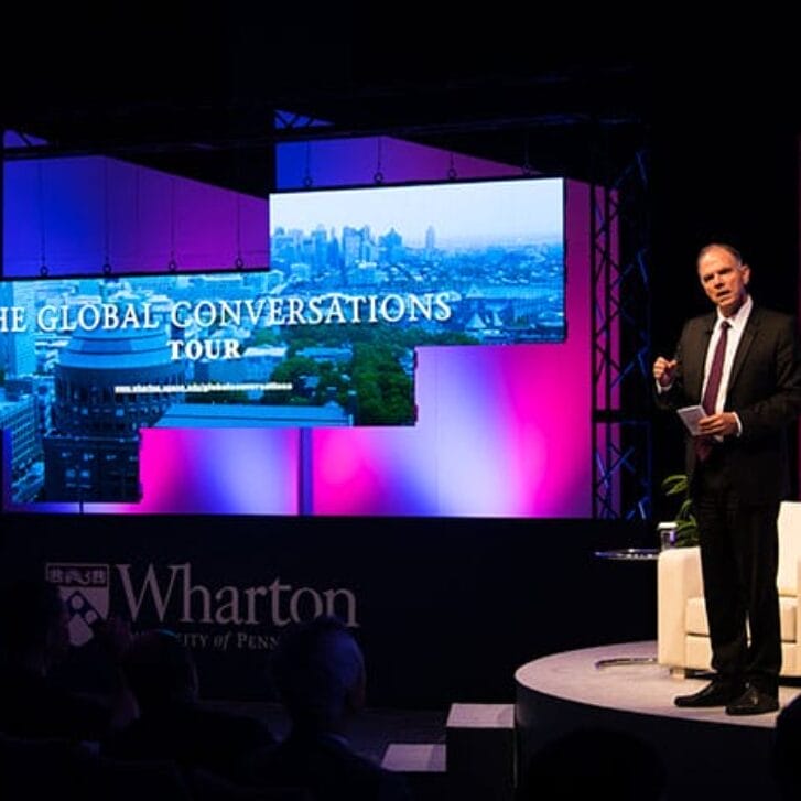 Wharton Dean Takes Conversation to Asia