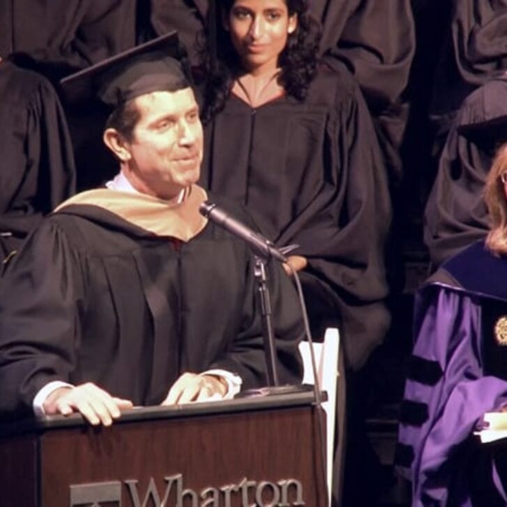 Alex Gorsky at the 2013 Wharton Commencement