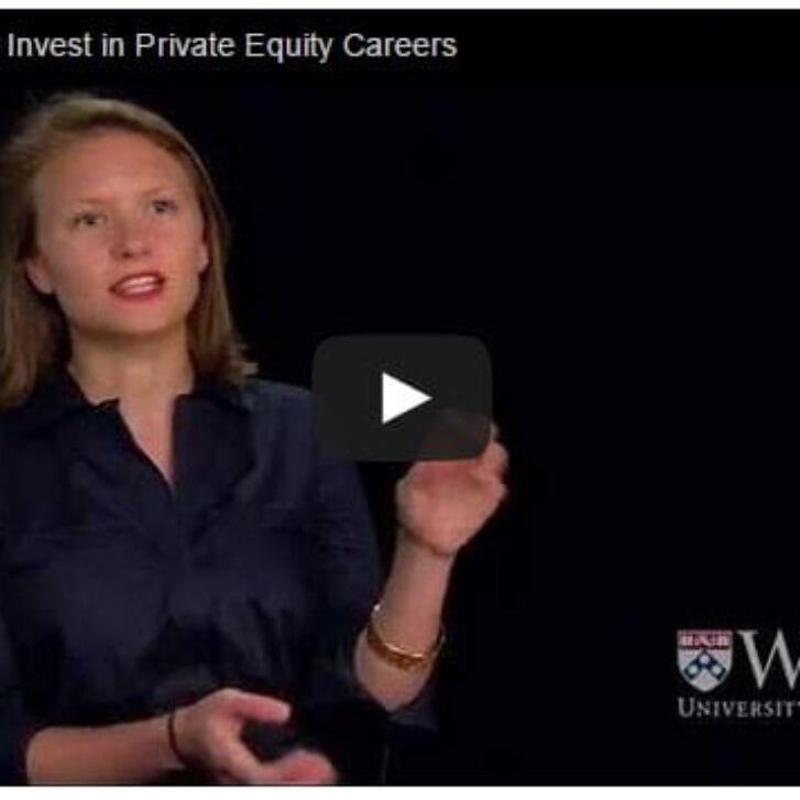 Wharton Students Invest in Private Equity Careers