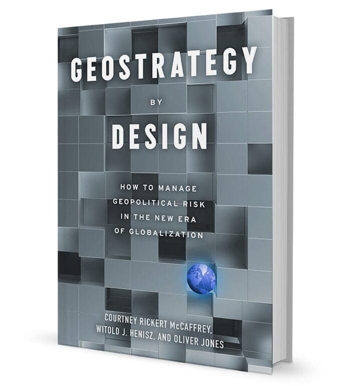 Book cover for Geostrategy by Design.