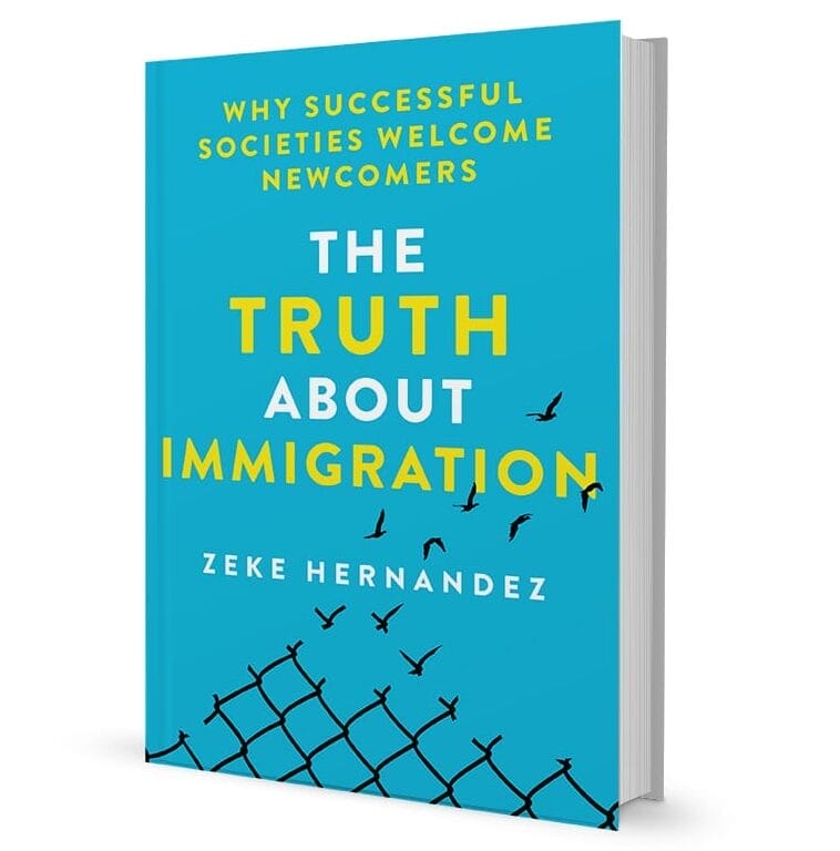 Book cover for The Truth About Immigration.