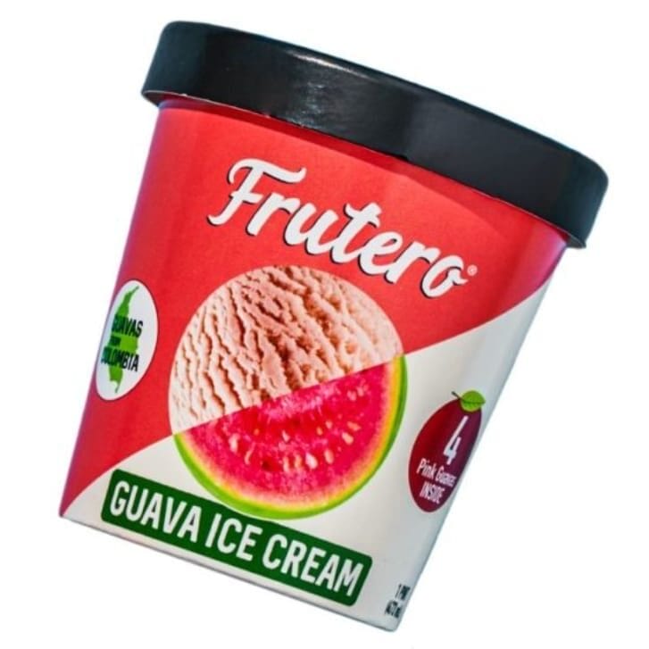 Frutero ice cream container.