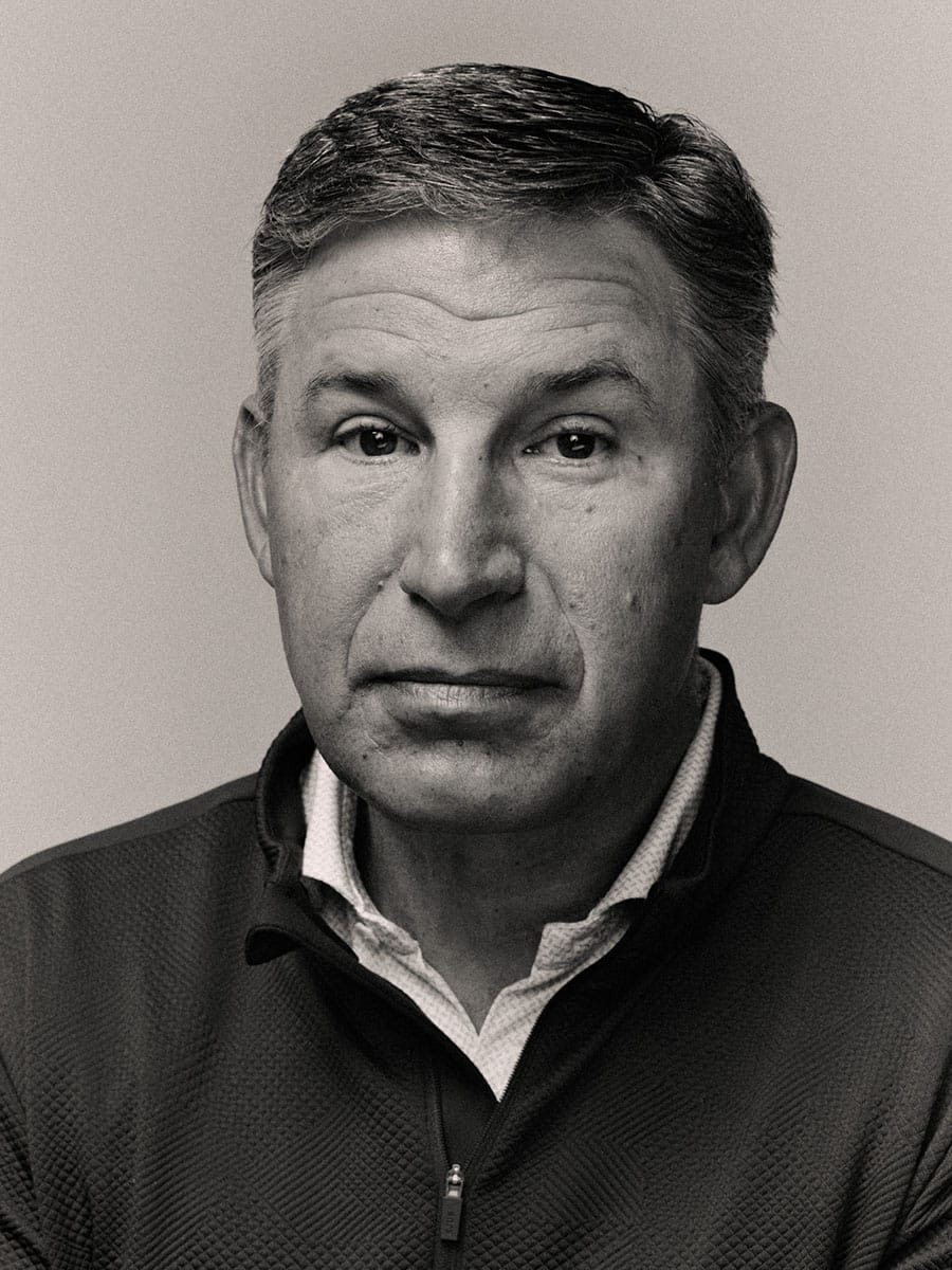 Portrait of Anthony Noto in a quarter-zip shirt looking straight-on at the camera.