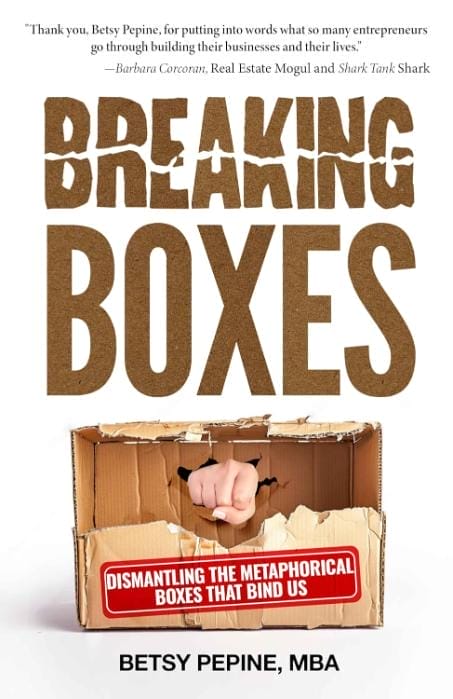 Book cover for Breaking Boxes.