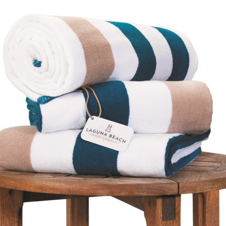 Luxury towels from Laguna Beach Textile Company