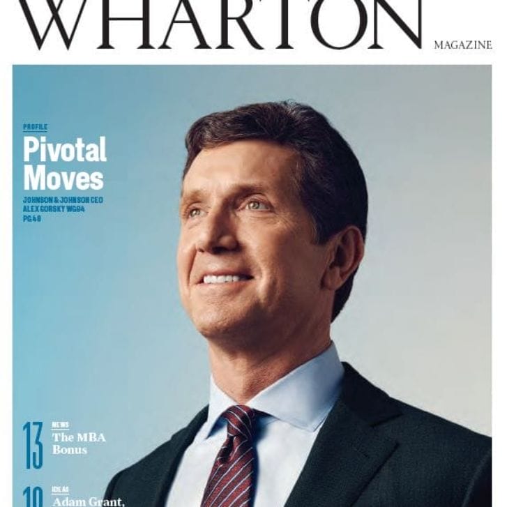 Partnering with Pentagram for Wharton Magazine Redesign 2